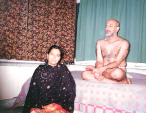 Ambaji with Babaji at the time of Tapas