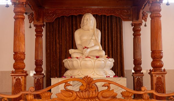 Swamiji idol, Devarayasamudra Ashram